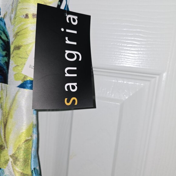 Sangria Brand Midi Floral Dress - Picture 3 of 6